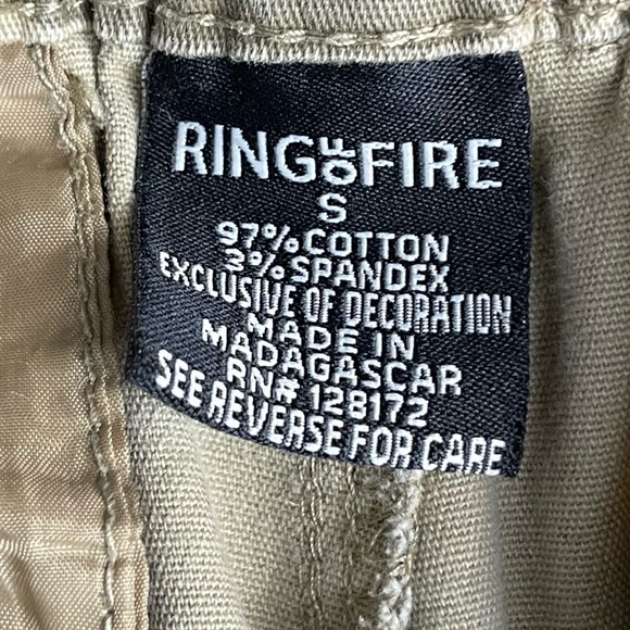 Ring of Fire Camo Tactical Cargo Pants Size Small - Picture 9 of 9
